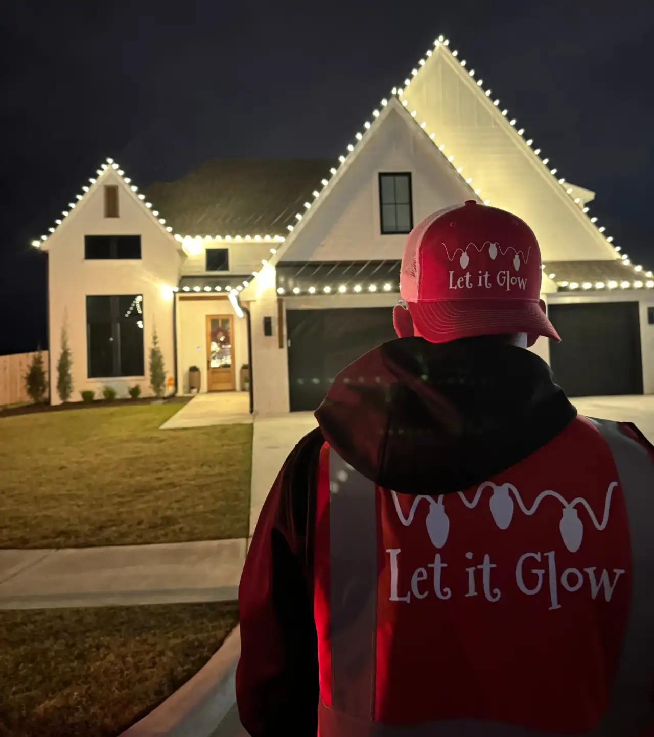 Let it Glow Christmas lighting project 4